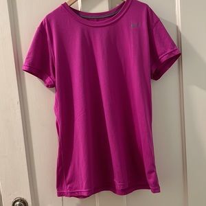 Large magenta Nike Dri-Fit athletic shirt